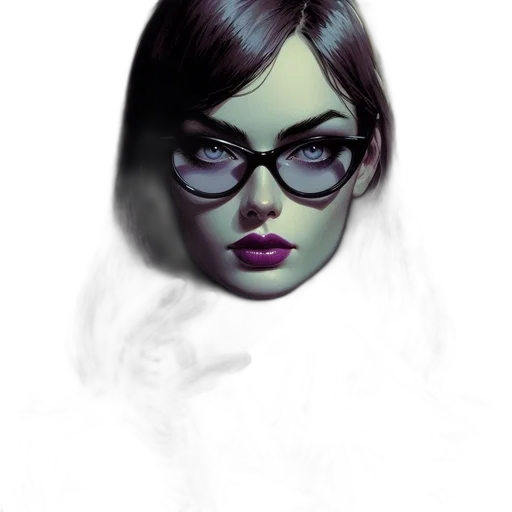 mask, face, comic book art, fantasy art, photorealistic, concept art, green, dark transparent PNG cut-out
