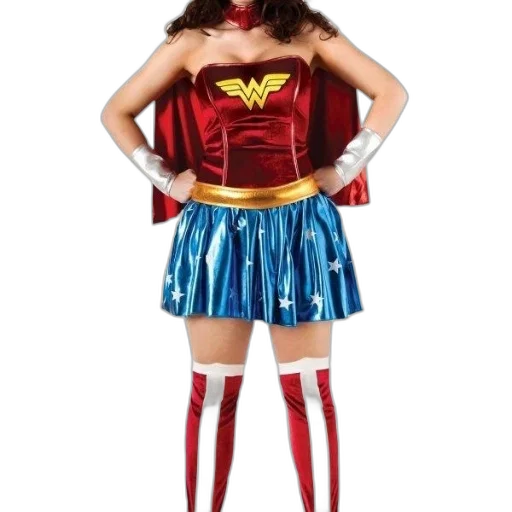 dress, comic book art, concept art, person, dressed, wonder, woman, costume transparent PNG cut-out