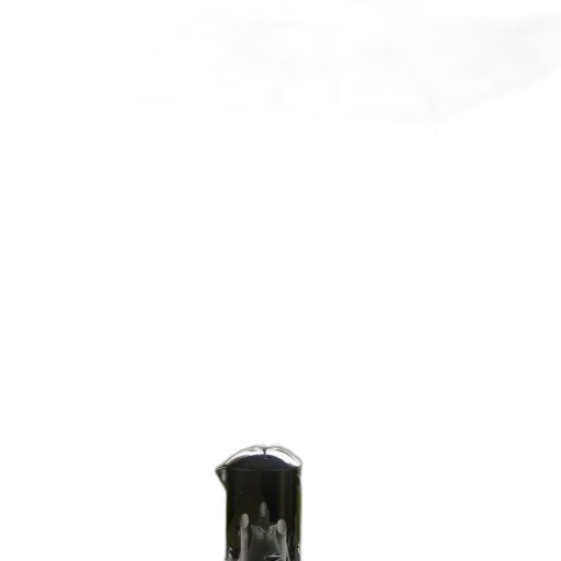 bottle, staff, robot, shoes, 3d render, concept art, pixel art, photorealistic transparent PNG cut-out