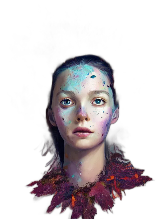 face, robot, mask, creature transparent PNG cut-out