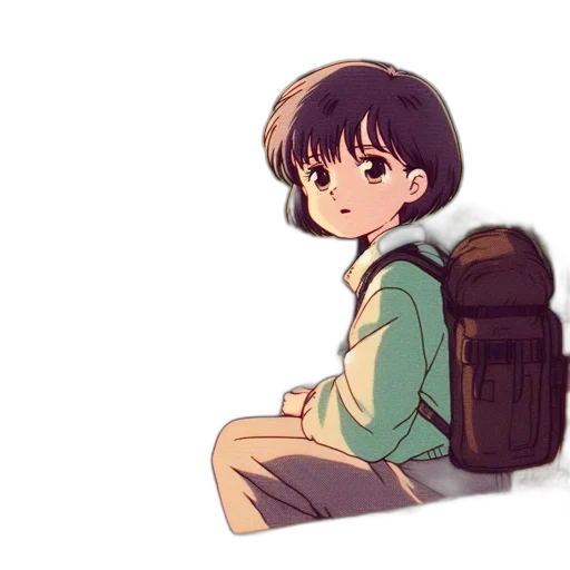 jacket, robot, creature, anime, pixel art, watercolor, concept art, outer space transparent PNG cut-out
