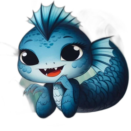 dragon, creature, animal, staff, fantasy art, concept art, 3d render, pixel art transparent PNG cut-out