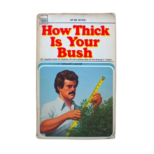 weapon, vintage, book, how, thick, bush, man, wearing transparent PNG cut-out