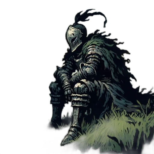 creature, dragon, sword, mask, concept art, fantasy art, comic book art, pixel art transparent PNG cut-out