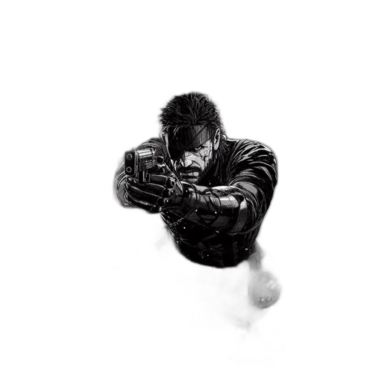 weapon, jacket, sword, concept art, comic book art, photorealistic, cyberpunk, sea transparent PNG cut-out