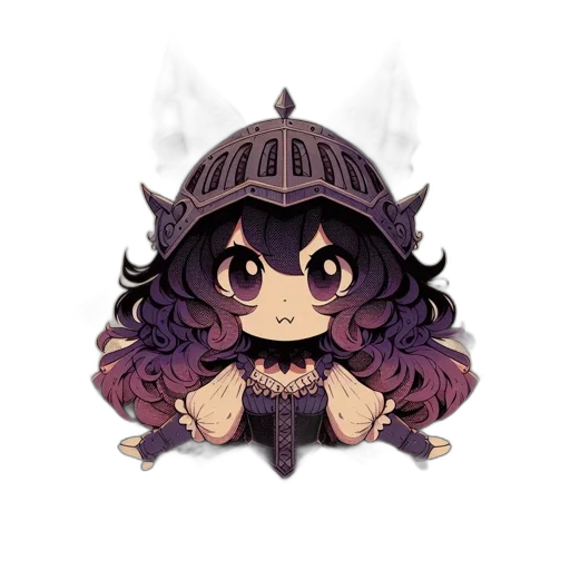 hat, crown, creature, pixel art, fantasy art, concept art, watercolor, dark transparent PNG cut-out