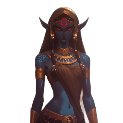 mask, jewelry, staff, face, concept art, fantasy art, pixel art, comic book art transparent PNG cut-out