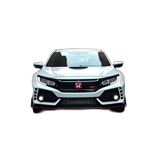 car, 3d render, photorealistic, honda transparent PNG cut-out
