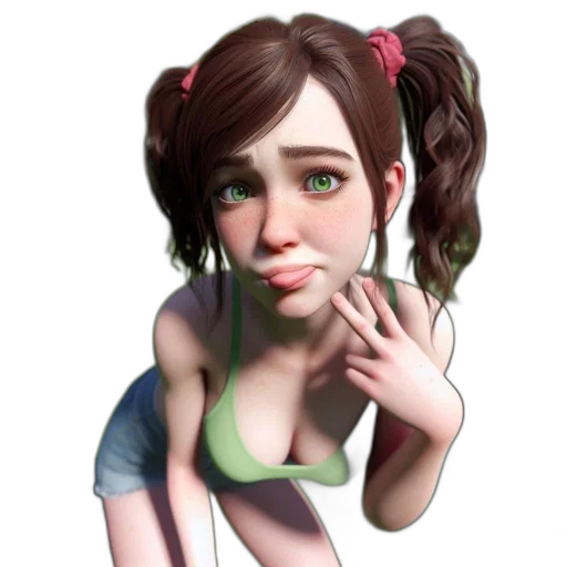 face, staff, dress, creature, photorealistic, anime, 3d render, cartoon transparent PNG cut-out