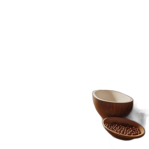 shoes, furniture, food, hat, 3d render, photorealistic, earth tones, image transparent PNG cut-out