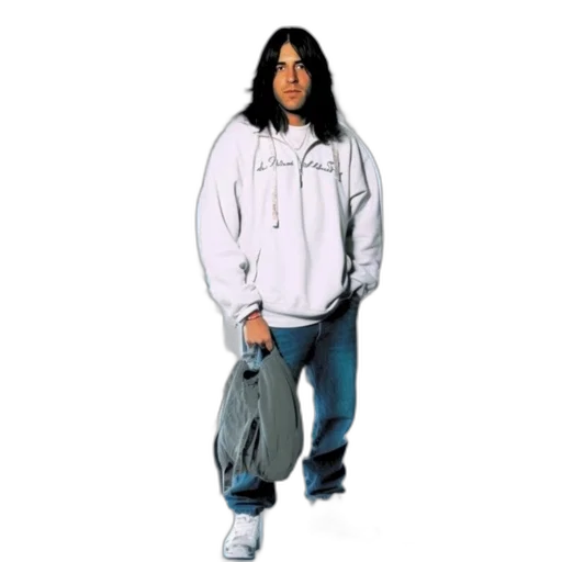 jacket, staff, hair, photorealistic, concept art, young, man, white transparent PNG cut-out