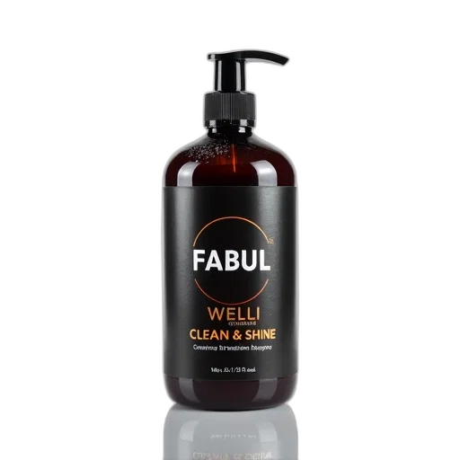 bottle, fabul, welle, clean, shine, spray, displayed, against transparent PNG cut-out