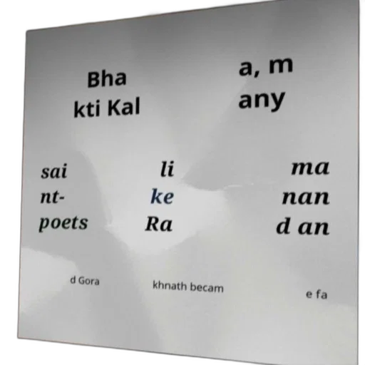 image, features, text, hindi, discussing, influence, saint-poets, like transparent PNG cut-out