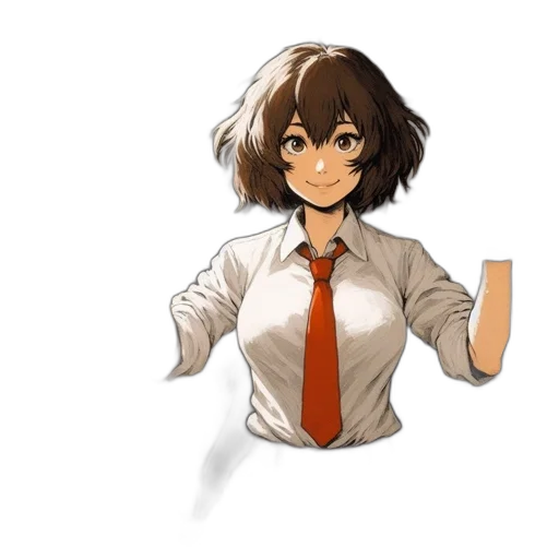 staff, dress, hair, robot, anime, pixel art, concept art, cartoon transparent PNG cut-out