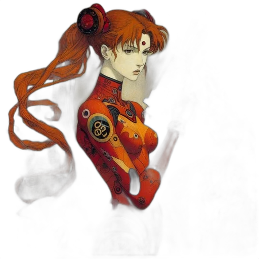 staff, face, jewelry, concept art, fantasy art, anime, pixel art, red transparent PNG cut-out