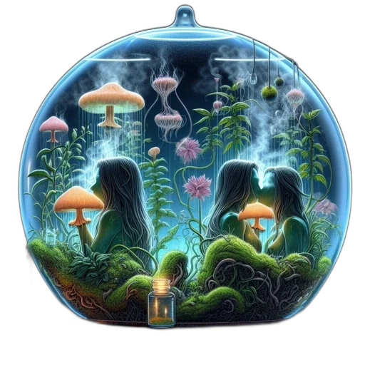 jewelry, umbrella, hat, crown, fantasy art, concept art, photorealistic, oil painting transparent PNG cut-out