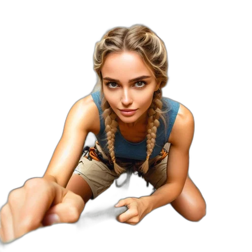 jewelry, face, weapon, hair, photorealistic, pixel art, concept art, fantasy art transparent PNG cut-out