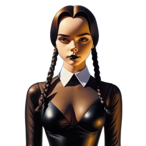 jewelry, mask, face, dress, comic book art, concept art, fantasy art, cartoon transparent PNG cut-out