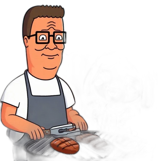 food, staff, cartoon, concept art, pixel art, photorealistic, man, white transparent PNG cut-out