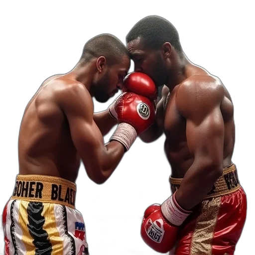 floyd, fight, between, spence transparent PNG cut-out