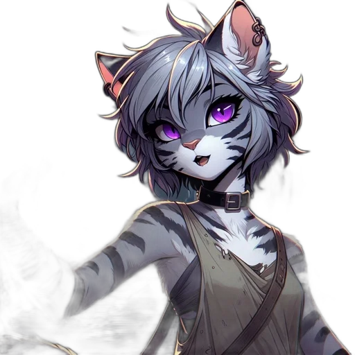 staff, mask, creature, animal, fantasy art, concept art, pixel art, anime transparent PNG cut-out