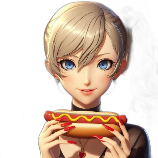face, food, staff, dress, anime, fantasy art, concept art, cartoon transparent PNG cut-out