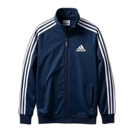 jacket, blue, adidas, men transparent PNG cut-out