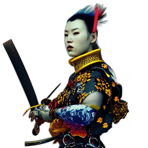 staff, sword, weapon, photorealistic, concept art, fantasy art, 3d render, portrait transparent PNG cut-out