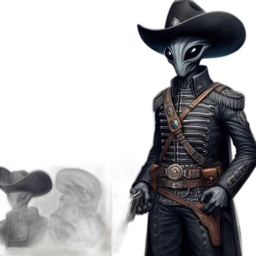 mask, robot, concept art, fantasy art, 3d render, outer space, alien, rider transparent PNG cut-out