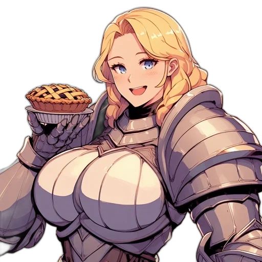 food, weapon, pixel art, concept art, fantasy art, anime, monochrome, animated transparent PNG cut-out
