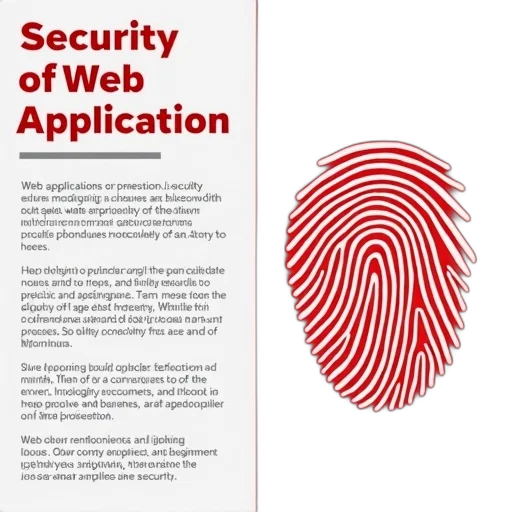 red, white, brochure, title, security, web, application, bold transparent PNG cut-out
