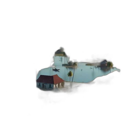 weapon, car, robot, building, 3d render, concept art, pixel art, anime transparent PNG cut-out