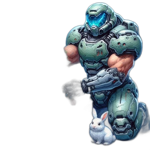 robot, weapon, animal, creature transparent PNG cut-out