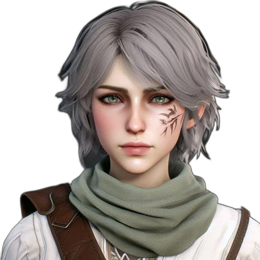face, staff, mask, weapon, fantasy art, concept art, photorealistic, anime transparent PNG cut-out