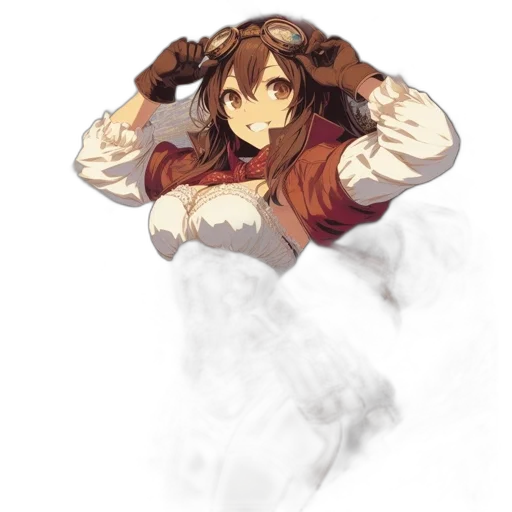 staff, dress, crown, hair, anime, pixel art, concept art, fantasy art transparent PNG cut-out