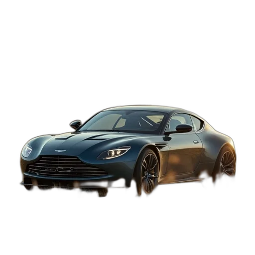 car, photorealistic, 3d render, concept art, pixel art, aston, silvercup, first transparent PNG cut-out