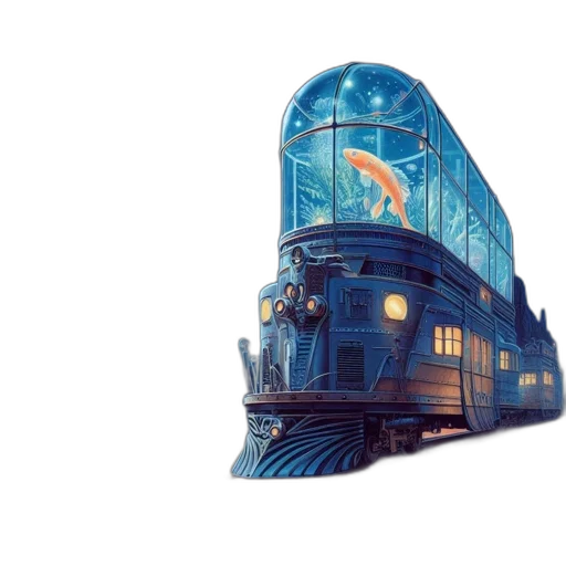hat, car, concept art, pixel art, fantasy art, photorealistic, blue, odd transparent PNG cut-out