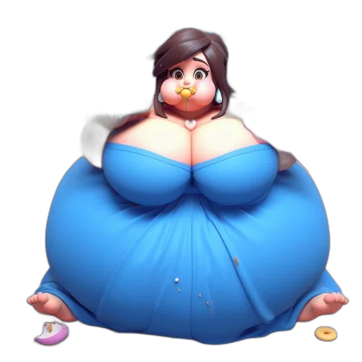 dress, food, jewelry, concept art, 3d render, pixel art, cartoon, pastel transparent PNG cut-out