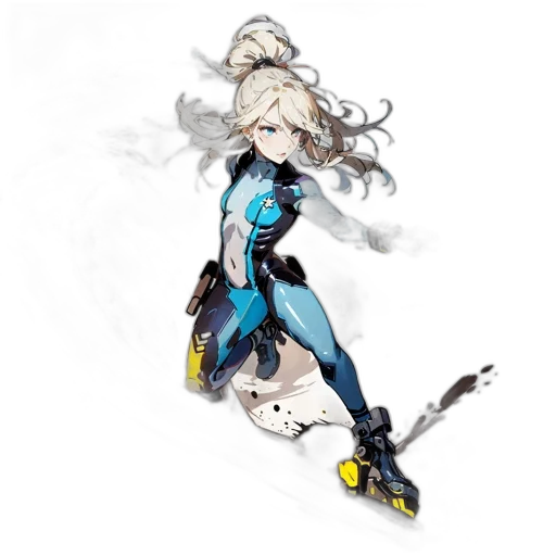 robot, weapon, sword, staff, concept art, fantasy art, pixel art, anime transparent PNG cut-out