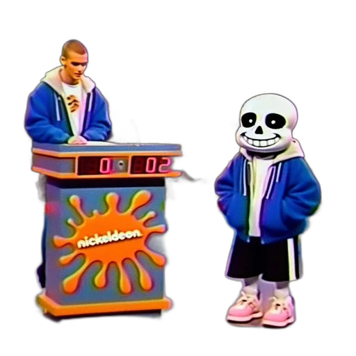jacket, robot, vaporwave, concept art, pixel art, neon lights, nickelodeon, game transparent PNG cut-out
