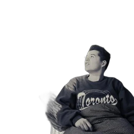 jacket, photorealistic, 3d render, vaporwave, cartoon, outer space, monochrome, person transparent PNG cut-out