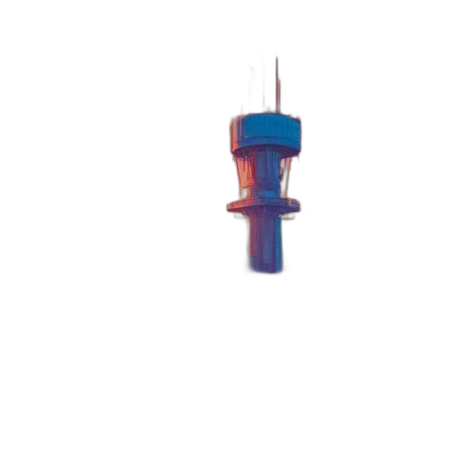 bottle, umbrella, jewelry, weapon, 3d render, pixel art, vaporwave, blue transparent PNG cut-out