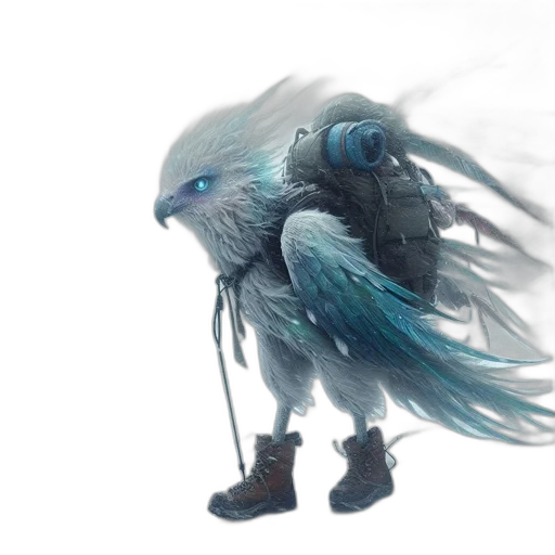 creature, dragon, robot, animal, concept art, fantasy art, cyberpunk, watercolor transparent PNG cut-out