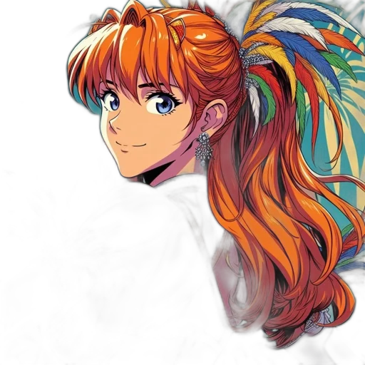 hair, crown, face, mask transparent PNG cut-out