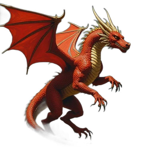 dragon, animal, creature, concept art transparent PNG cut-out