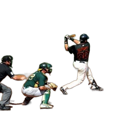 weapon, baseball, player, black, jersey, number, swinging, pitch transparent PNG cut-out