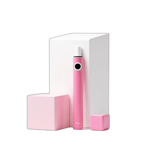 bottle, weapon, 3d render, pastel, pink, e-cigarette, white, tip transparent PNG cut-out