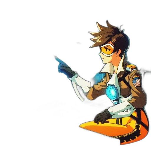 staff, jacket, robot, weapon, concept art, pixel art, 3d render, fantasy art transparent PNG cut-out
