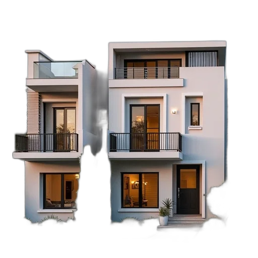 building, 3d render, photorealistic, concept art transparent PNG cut-out