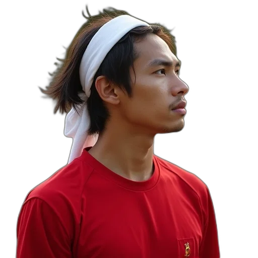 staff, hat, face, hair transparent PNG cut-out